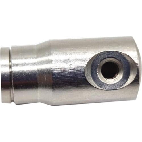 10 Pcs 3/8 Slip Lock With One Hole For Nozzle End Plug 3/16 Inch 10/24 UNC Thread For High Pressure Misting System Sprayer