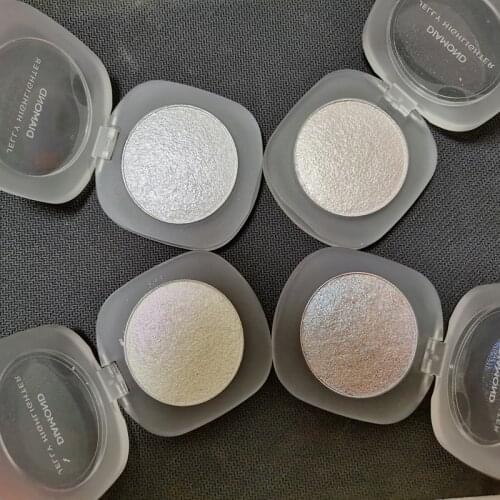 Soft Waxy Highlighter Powder Palette Galaxy Flash Glitter High Gloss Face Makeup Glow Contour Shimmer Profenssional Cosmetics