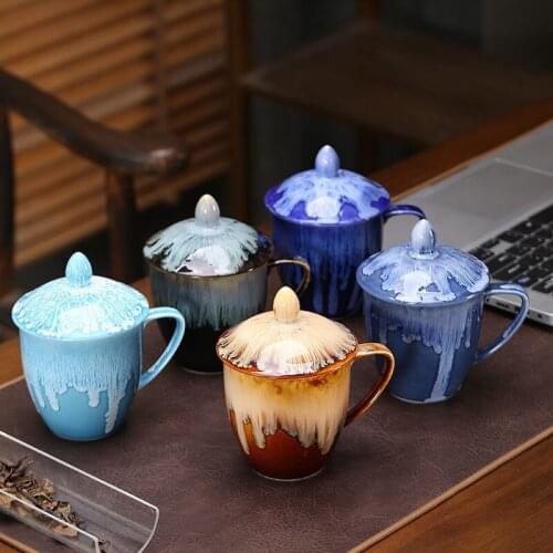 Factory direct kiln drawing office meeting personal cup/breakfast cup/coffee cup/water cup/kiln ceramic cup