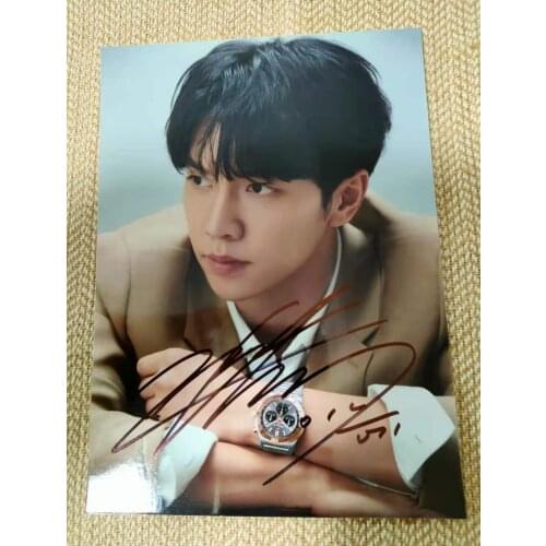 Hand signed Lee Seung Gi Bae Suzy autographed photo 5*7 K-POP more versions 042021