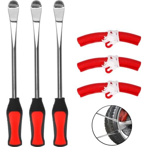 Motorcycle Bicycle Tire Changing Levers Tire Changing Lever Tool Auto Spoon Tire Kit Rim Protector Professional Tire Repair Tool