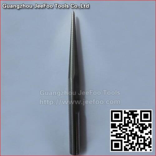 12*100H*R1.5*8degree*150L Solid Carbide Taper Ball Nose Bits/CNC machine Ball Nose Cutter