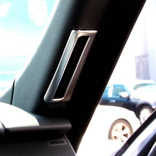 2pcs Chrome A Pillar Air Outlet Cover Trim For Range Rover Sport 2014-2020 Range Rover Vogue 2013-2020 Accessories