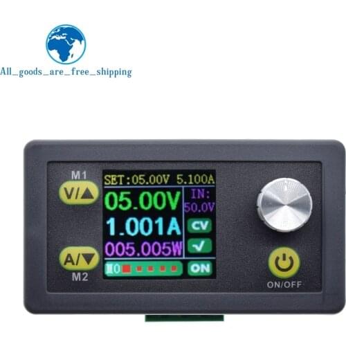 DC DC Buck Converter CC CV 50V 5A Power Module Adjustable Regulated laboratory power supply Voltmeter ammeter communication