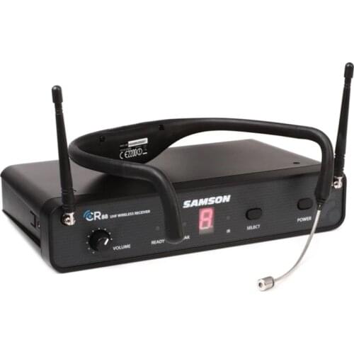 SAMSON AirLine 88 CR88 AH8 Fitness Headset Wireless headphone System UHF frequency True Diversity