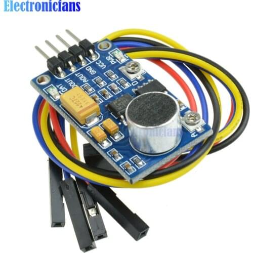 Hot Sale Sound Detection Module Sound Sensor Voice Detector LM386 Intelligent Sensor
