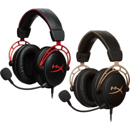 HyperX Cloud Alpha E-sports headset W/ Microphone Gaming Headset For PC PS4 Xbox Mobile Surround Sound Stereo Gaming Headphone