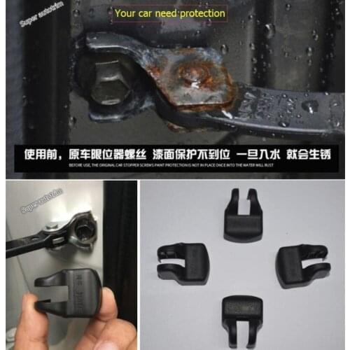 Lapetus For Toyota RAV4 Rav 4 2013 2014 2015 2016 2017 2018 Plastic Inner Car Door Stop Rust Waterproof Protector Cover Trim