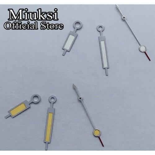 Miuksi watch hands luminous hands fit Miyota 8205 8215 821A Mingzhu DG 2813 3804 Sea gull 1612 movement