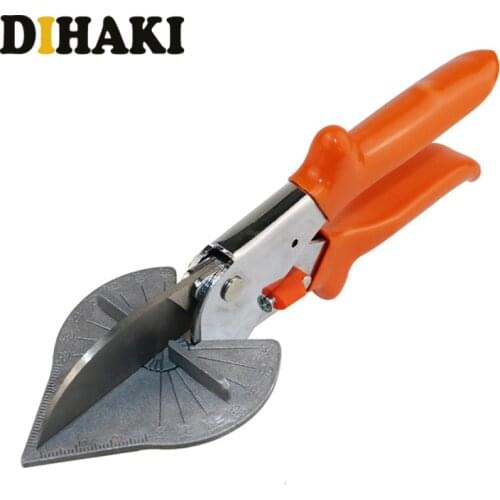 45-90 Degrees Multi Angle Scissors Electrical Mitre Siding Wire Duct Cutter PVC PE Plastic Pipe Hose Scissor home Plumbing Tool