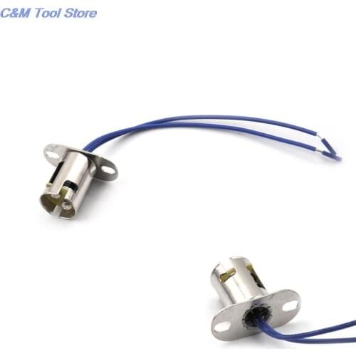Lampholder B15D Socket Flat Foot Lamp Holder Base Ba15d Socket 1PCS High Quality Metal B15