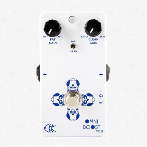 CKK Omni Boost MK II Dual Boost & Buffer Guitar Effect Pedal