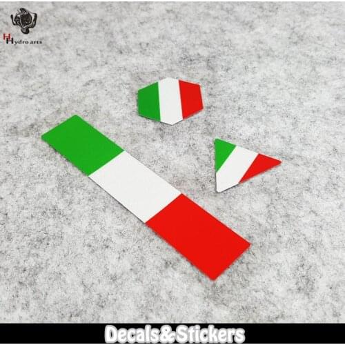 NO.L013 Italy Vespa PIAGGIO 3M Reflective Stickers MOTO GP Car Sticker caution Decals Racing Motorcycle