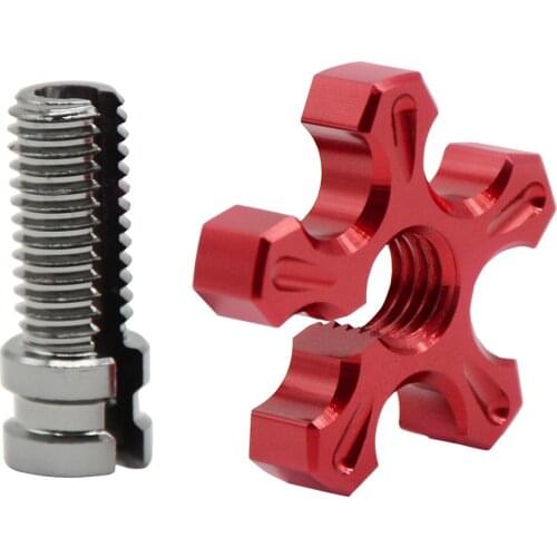 Motorcycle CNC Billet Clutch Cable Wire Adjuster Screw M8 M10 *1.25 For Yamaha WR125R WR250X XJ350 XJ550 XJ600 XJ600N