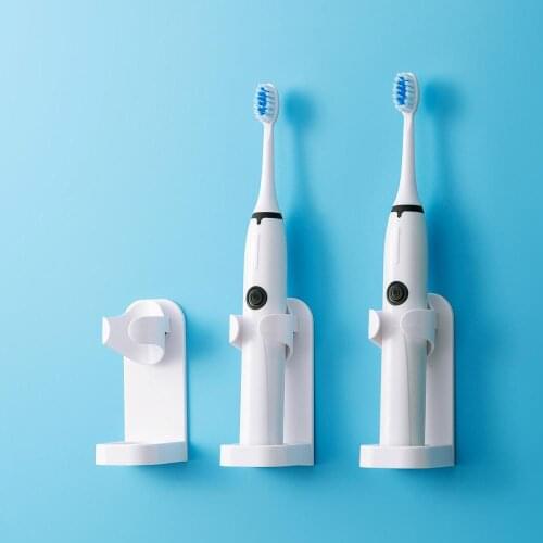 1pc Wall Mouted Electric Toothbrush Holder Storage Rack Tooth Brush Sucker Razor Holder Organizer Bathroom Accessories Shelf