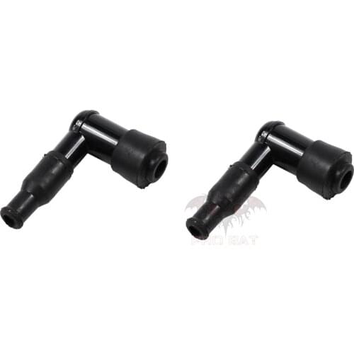 2Pcs Ignition Coil Spark Plug Cap for 50cc 70cc 90 110cc 125cc 140 150 200 250cc ATV Quad Buggy Pit Dirt Bike Motocross PRO BAT