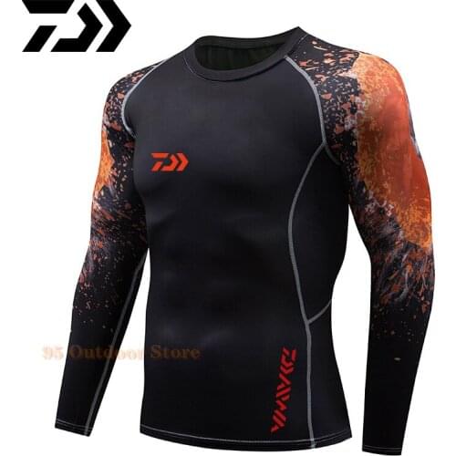 2021 Daiwa Fishing Shirts Professional Fishing Shirts Long Sleeve Bamboo Fiber UPF 50+ Breathable Quick Dry Fishing Brand
