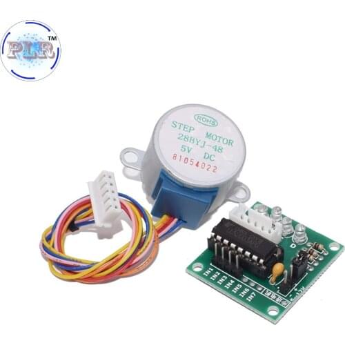 28BYJ-48-5V 4 phase Stepper Motor+ Driver Board ULN2003 Stepper motor + ULN2003 Driver board