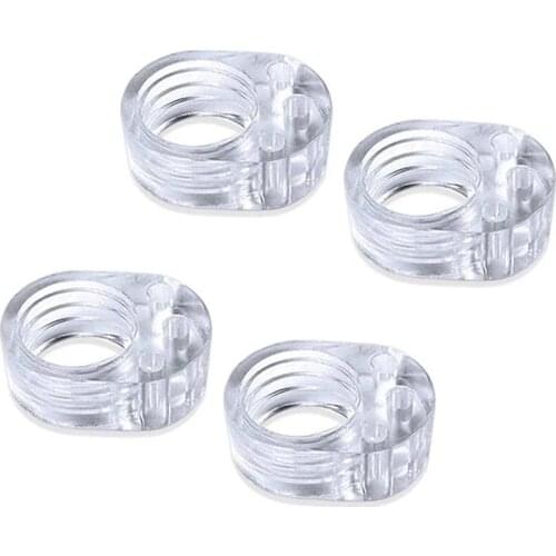 5pcs Door Stopper Transparent Silica Gel Door Handle Buffer Baby Safety Children Protection Shockproof Pad Furniture Protective