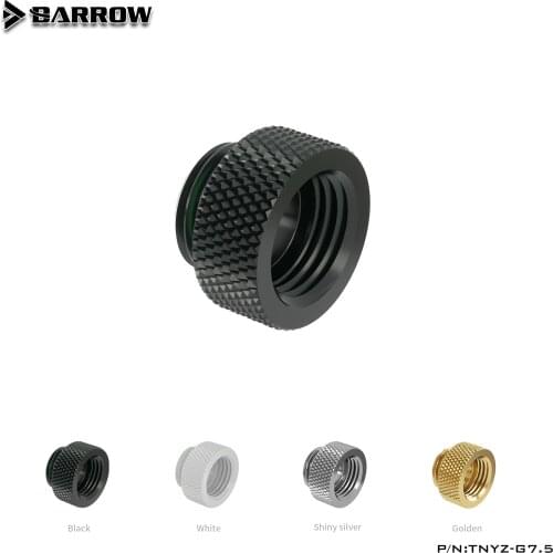 Barrow G1/4' black/bright silver/white/gold female extension screw seat TNYZ G7.5MM/10MM/20MM/30MM/40MM