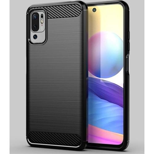 For Xiaomi Redmi Note 10T 5G Case For Redmi Note 10T 5G Cover Shockproof Carbon Fiber Protective Phone Bumper For Redmi Note 10T