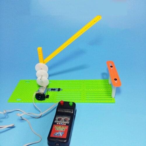 Feichao DIY Educational Creative Invention Wire Control Gate Lifter Technology Model Material Package Educational Toy