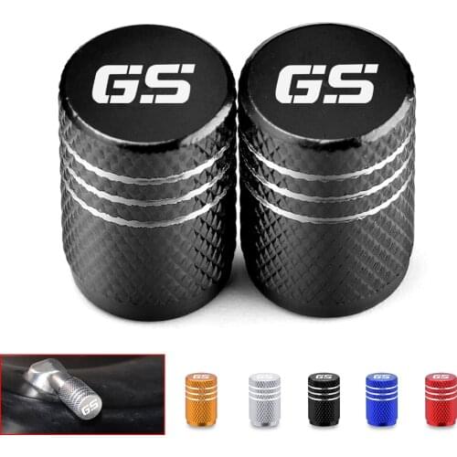 GS Motorcycle Wheel Tire Valve Cap Tyre Rim Stem Covers Aluminum Alloy For BMW R1250GS R1200GS F850GS F800GS F750GS F650GS