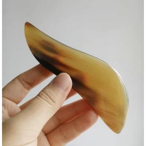 Gua sha massage tool Scraper Natural Handmade White Buffalo Material Face Facial Eye Pressing Scratch Guasha Board Gua Sha