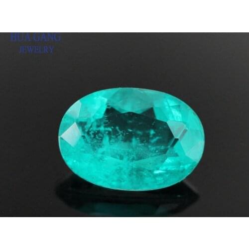 Paraiba Stone Oval Shape Synthetic Spliced Crystal&Glass Gems For Jewelry Making 3x4~13x18mm Free Shipping