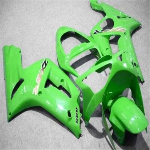 ABS Fairing kit for Kawasaki OEM injection NINJA ZX 6R 2003 2004 zx6r 03 04 black green motorcycle fairings