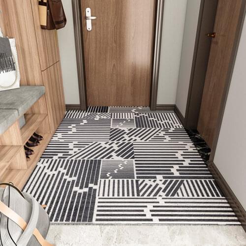 Kitchen Mat Bathroom Mat PVC Anti-slip Dustproof Home Mats Carpet Rectangle Freely Cuttable Door Mat Carpet Entrance Door Mats