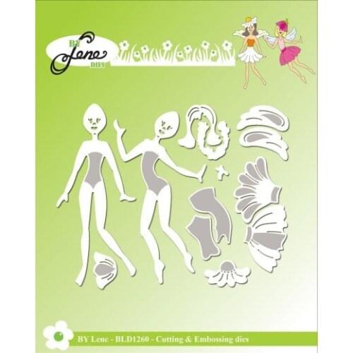 Metal cutting dies Girl dancing cut die mold decoration Scrapbook paper craft knife mould blade punch stencils die