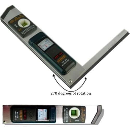 New Arrival 270 degrees of rotation with Dial inside and outside measure construct Square L type