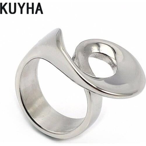 Punk Stackable Spiral Nail Knuckle Rings Mid Finger Rings Top Stacking Screw Rings Spiral Rings Jewelry for Women Bijoux