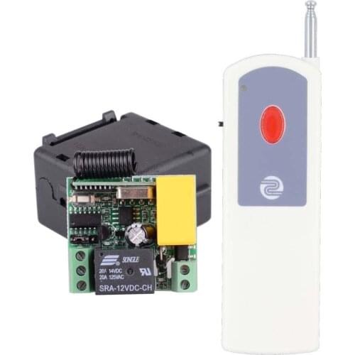 Long Range 200-3000M Transmitter + AC 220V 10A Wireless Remote Control Switch Lamp Light LED Remote Mini Light Switch 433.92MHZ