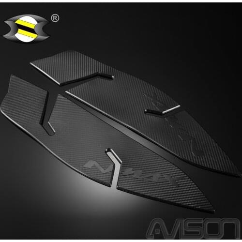 Fit for NMAX 2020 2021 Motorcycle 3D Rubber Sticker Central Section Footrest Panel Protector Cover Decals Case