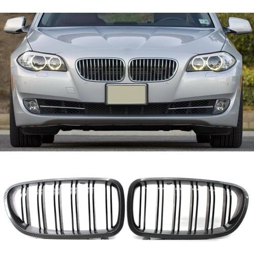 Morden Style Front Bumper Grill Automobile Exterior Decoration Parts for BMW F10 F11 5-Series 530i 535i 550i 10-15