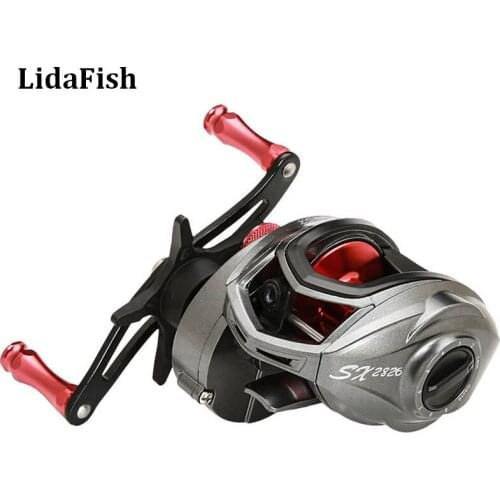 LIDAFISH Brand SX2826 Series Baitcasting Fishing Reel 17+1 Ball Bearings 8.1:1 High Speed Magnetic Brake System Fishing Wheel