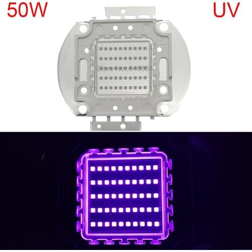 Epileds 42Mil 50W Ultra Violet UV High Power Light Chip 365nm-370NM,380nm-385nm,395-405nm,420nm-425nm DIY COB Light Source