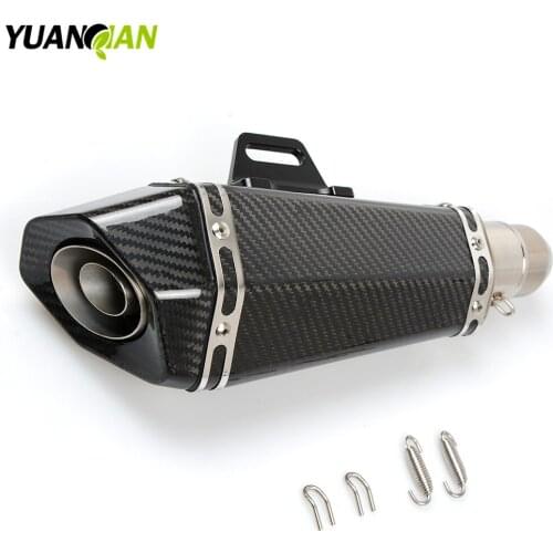 Universal 36- 51mm Motorcycle Modified Exhaust Scooter Muffler Exhaust For YAMAHA FAZER1000/600 FZ6N FZ6S FZ6F FZS1000 MT07 09