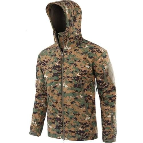 2018 Army Camouflage Coat Military Jacket Waterproof Windbreaker Raincoat Hunt tactical Clothes Men Outerwear Jackets And Coats