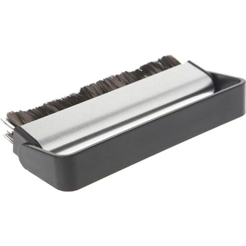 28EA 2-in-1 Vinyl Record Cleaning Brush with Carbon Fiber and Velvet Brushes ，Great Performance