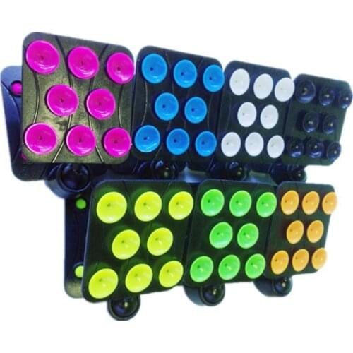 Double-sided 8-point Folding Bracket 16-point Suction Cup Mobile Phone Holder, Silicone Strip Stand for Repair, 360 Rotation