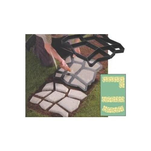 Concrete stepping stone mold/paver mold strong packing DIY garden tool path-mate for your garden / paving mold
