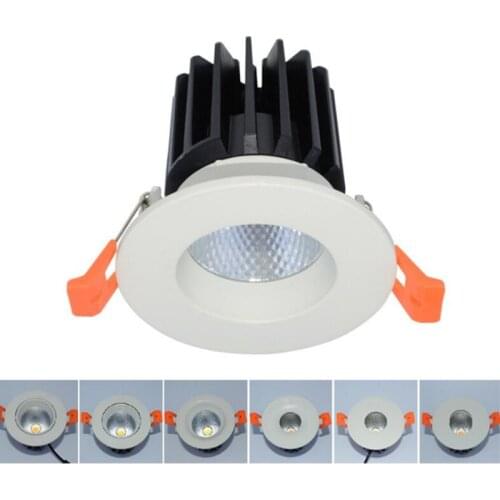 Hot sale 10W COB Led Downlight AC85-265V Embedded led Spotlights hotel villas wall Washing Commercial lighting 90x85mm