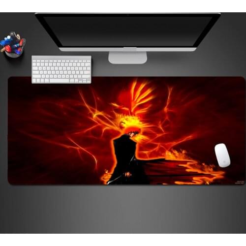 Hot Selling Blood Cartoon Mouse Pad PC Game Speed Large Wholesale Competition Mat Custom Rubber Side Whipstitch Pad To Gamer Mat