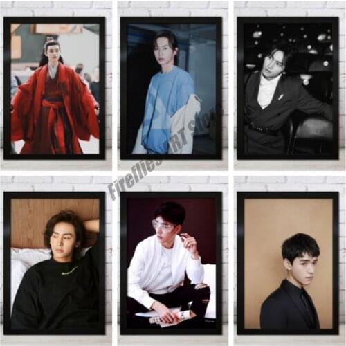 Word of Honor Wall Art Canvas Painting Zhou Zishu Wen Kexing Nordic Posters and Prints Home Decoration Pictures Room Decor Gift