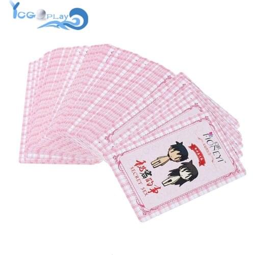 NEW 54pcs/set Couple Erotic Love Sexy Posture Adult Sex Poker Night Bar KTV Playing Card Game Spoof birthday present cards box