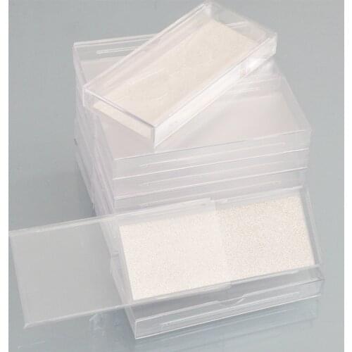 Wholesale clear lash cases eyelash packaging box lash boxes package custom logo sliding Acrylic plastic trays holder bulk vendor