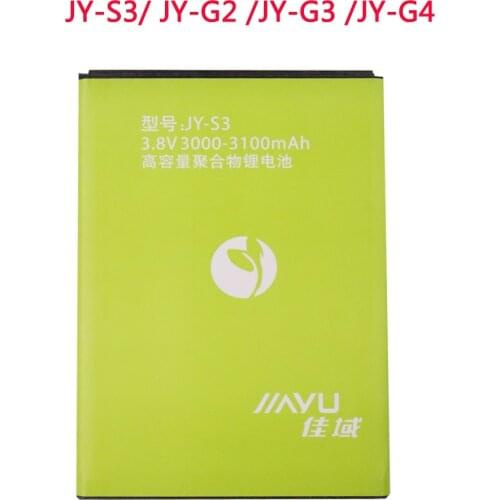 Original Mobile Phone Battery JY-G4 JY-S3 JY-G2 JY-G3 For JIAYU G4 G4S G4T JYS3 S3 JYG2 G3 Replacement Lithium Polymer Batteria